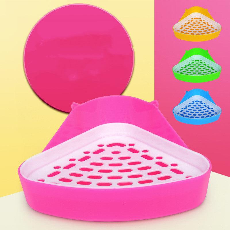 Pet Potty Palace: Rabbit Mini Toilet For Guinea Pigs, Chinchillas, And Small Pets